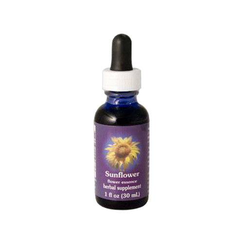 Sunflower Herbal Supplement Dropper By Flower Essence - 1 Oz